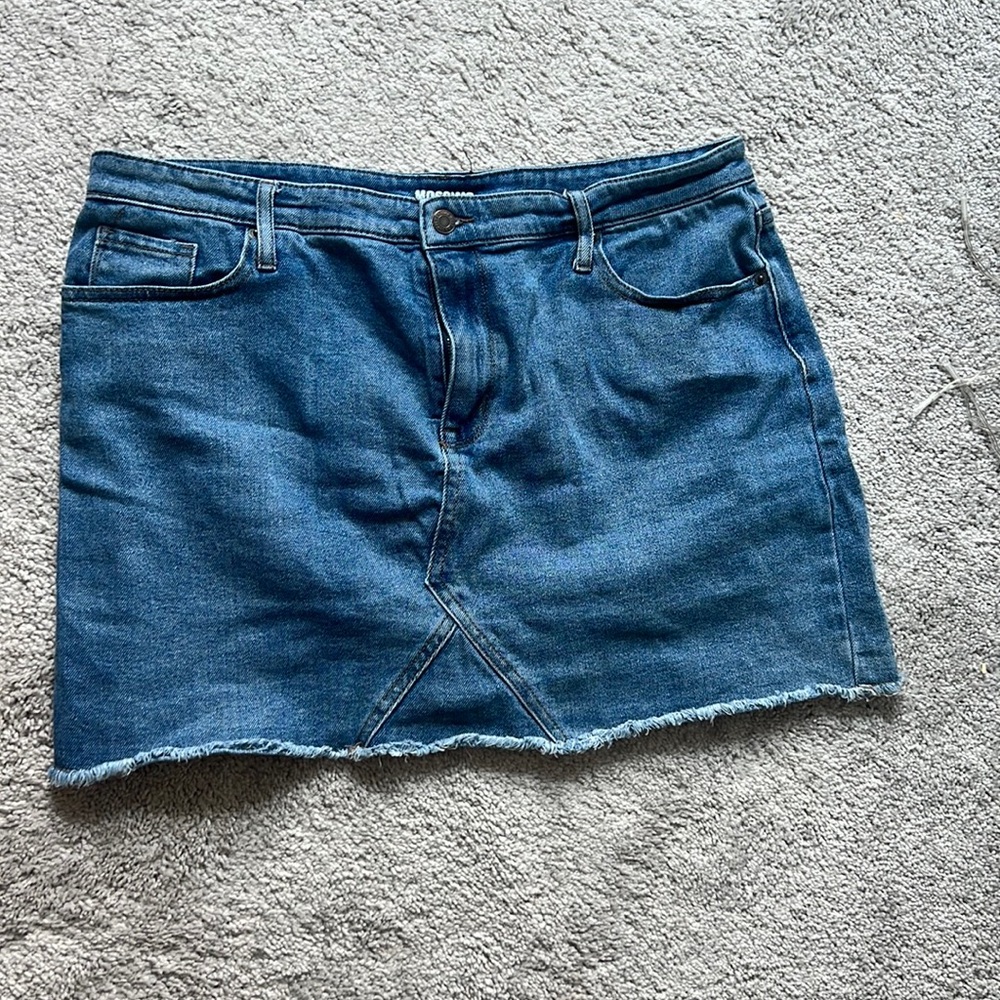 Size 18, Denim Skirt